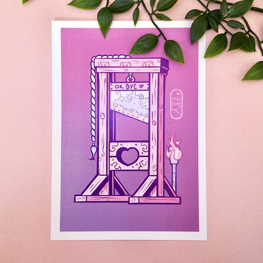 Print Cute Guillotine