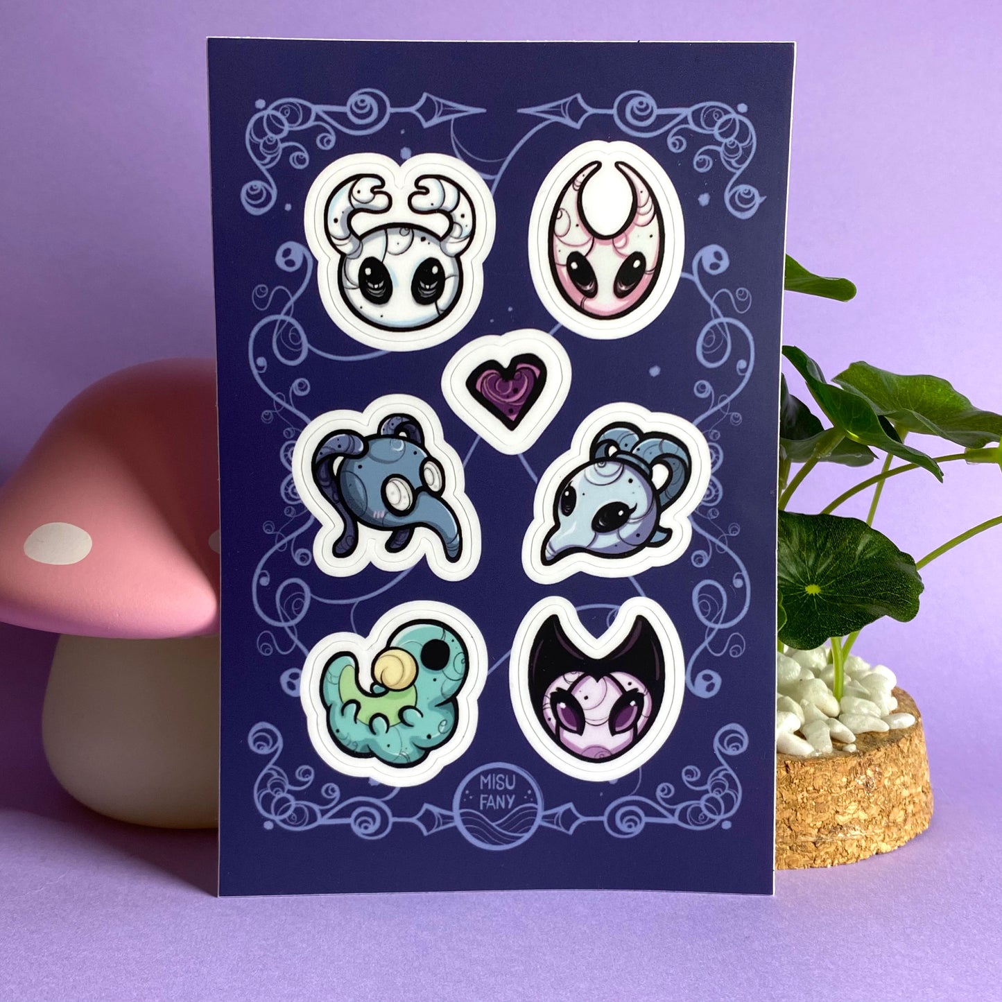 Planche Stickers Hollow Knight